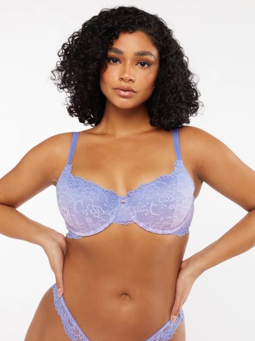 Savage x Fenty Floral Lace Bra